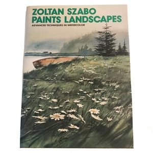 ZOLTAN SZABO PAINTS LANDSCAPES HARDCOVER BOOK